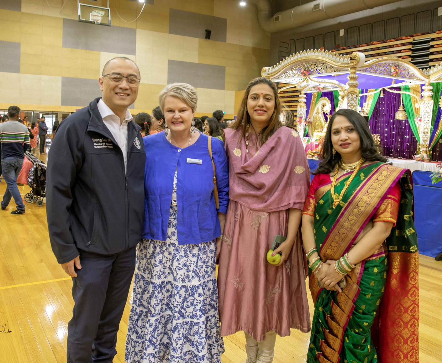 Government and community representatives